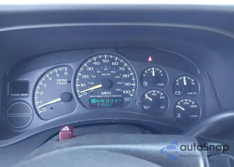 2000 Chevrolet Silverado 1500 Ls from USA, damaged, VIN 2GCEC19V4Y1290051